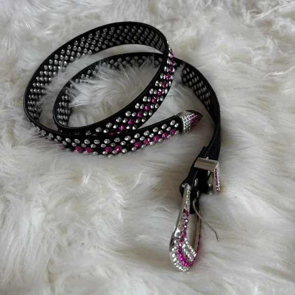 Y2K Rhinestone Belt - Picture 4 of 8